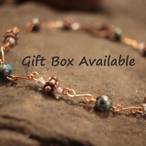 BOHO Copper Bracelet Large Wrist